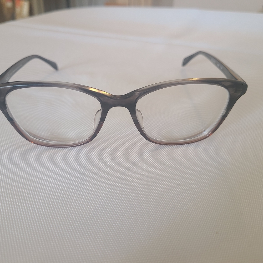 Salt. Classic Cat-Eye Clear Gray Eyeglasses 51 17 140